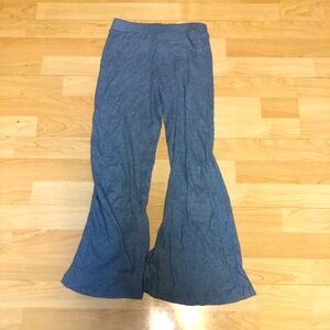 Jessica Simpson blue flare pj pants